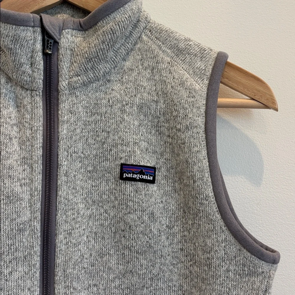 Patagonia Vest Better Sweater Knit Full Zip Size Small - Picture 2 of 4